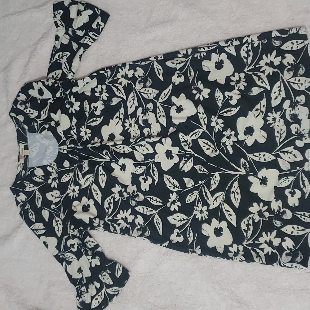 Axueh White/black  L Large Short Sleeve Stretch